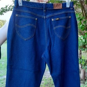 Vintage 1980's Lee Riders Mom Jeans High Waist Classic Women's Size 16 Petite